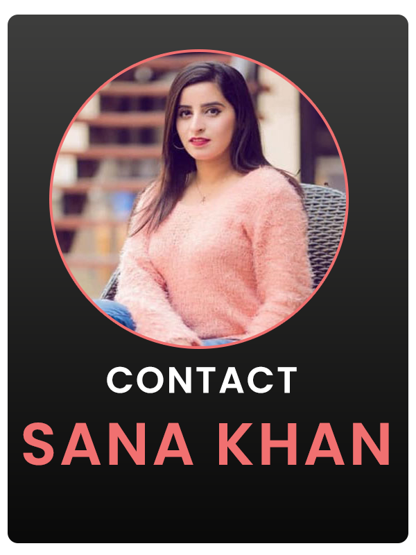 Hi, I am Sana Khan